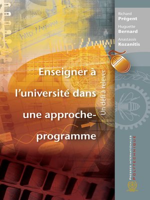 cover image of Enseigner à l'université dans une approche-programme